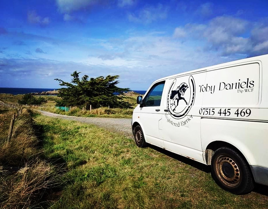 The Equi+Poise mobile farriery van